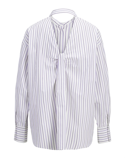  JJXX - JXZola Open Back Skjorte - Petunia Stripes